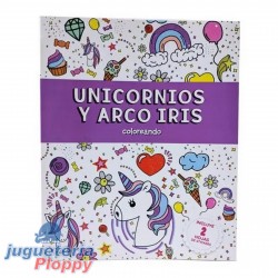 2036 Coloreando Unicornios Y Arco Iris Con Stickers
