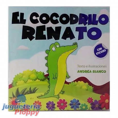 6015 Pictogramas - El Cocodrilo Renato Con Stickers