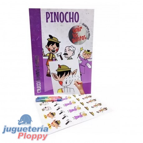 9014 Clasicos Punto A Punto Pinocho Con Stickers