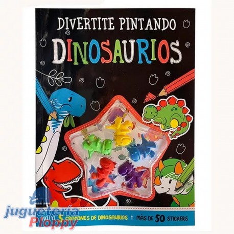 Divertite Pintando - Dinosaurios