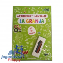 6061 A Pintar (En Hojas De Color) La Granja