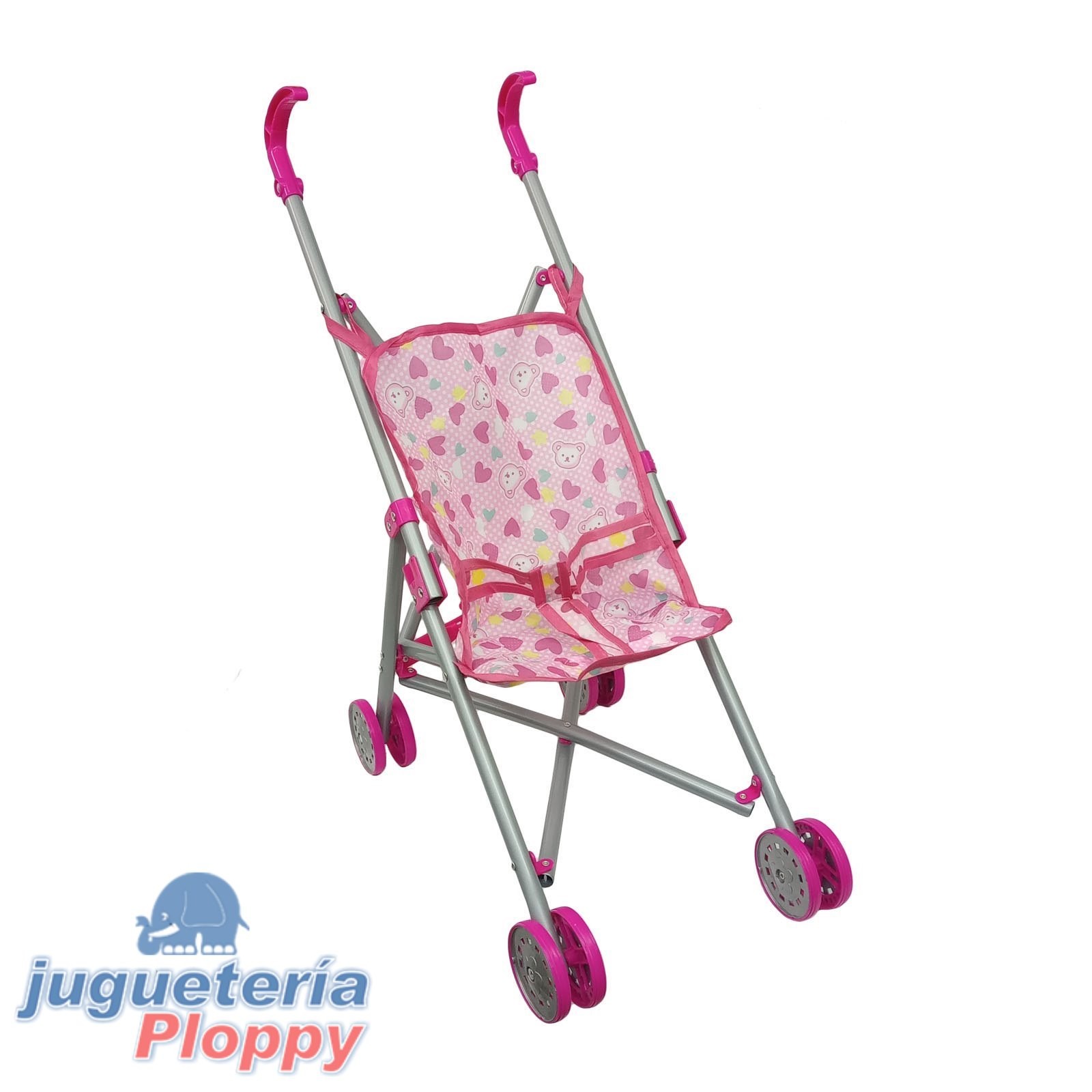 Cochecito Bebe Para Bebote Carrito Plegable Juguete De Nena