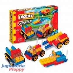 01-0601 Blocky Vehiculos 2 (70 Piezas)