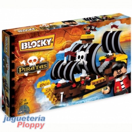 01-0639 Blocky Barco Pirata (290 Piezas)