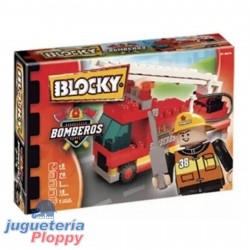 01-0650 Blocky Bomberos 1 (70 Piezas)