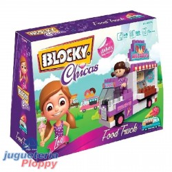 01-0674 Blocky Chicas Food Truck 65 Piezas