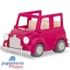 Wz6547Z Coche Rosa Con Maleta Lil Woodzeez