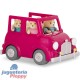 Wz6547Z Coche Rosa Con Maleta Lil Woodzeez