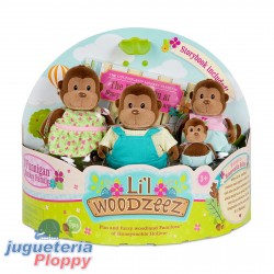 Wz6584Z Familia De Monos Lil Woodzeez