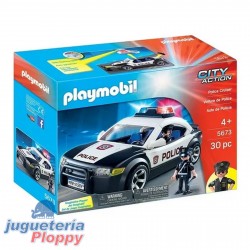 5673 Auto De Policía Playmobil