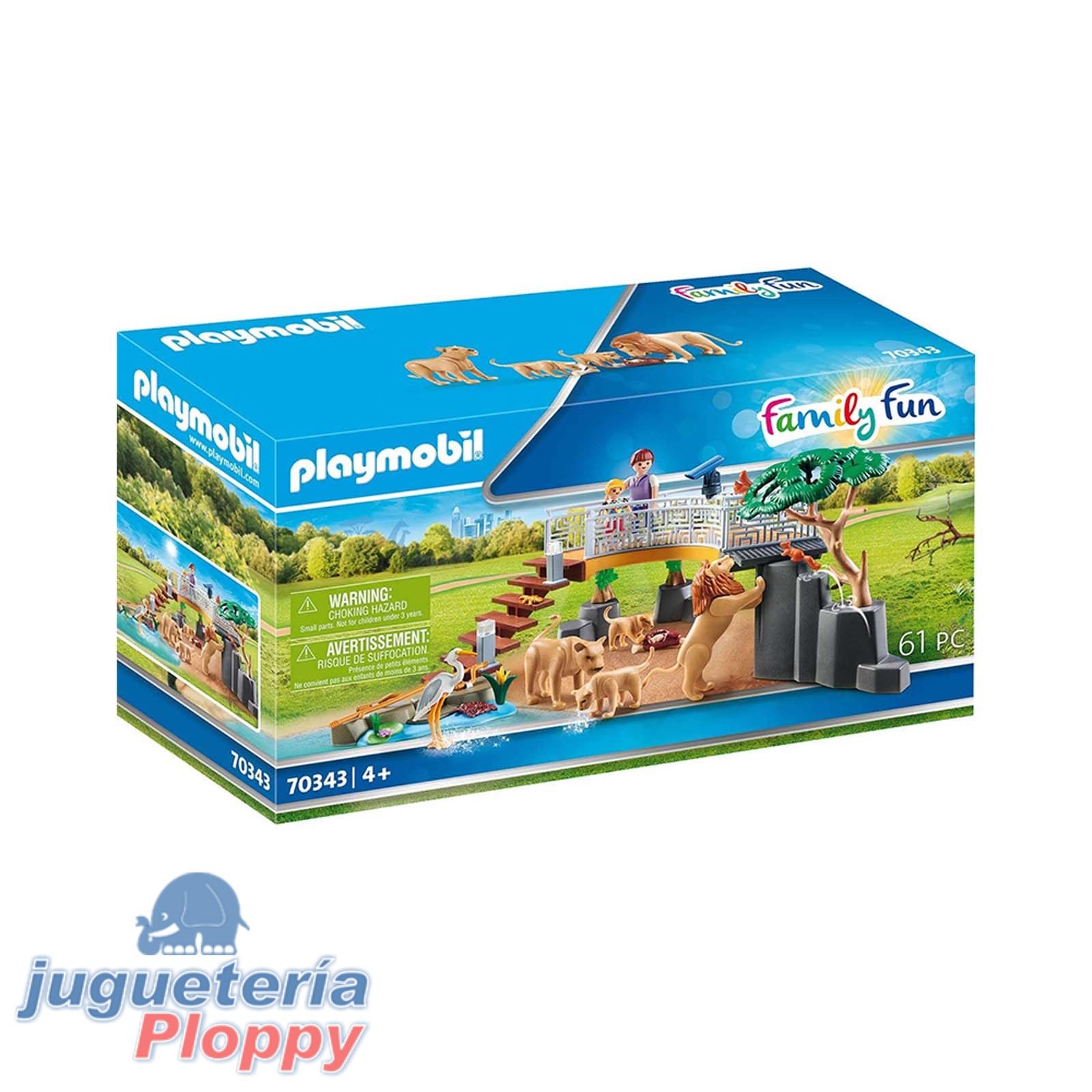 Playmobil 70345 Family Fun Orangutanes con Árbol