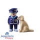 70408 1.2.3 Policía Con Perro Playmobil