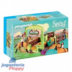 9478 Establo Fortu Y Spirit Playmobil