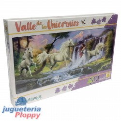 273 Puzzle Valle Unicornios 510 Piezas Panoramico