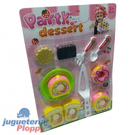 Ab-01543 Juego De Comiditas X 11 Piezas Blister