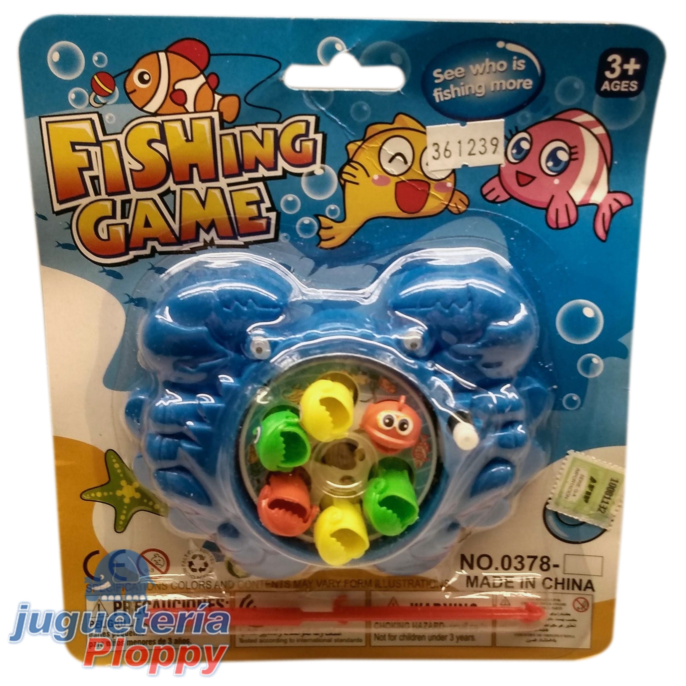 Set De Pesca Para Niños En Blister Caña Infantil