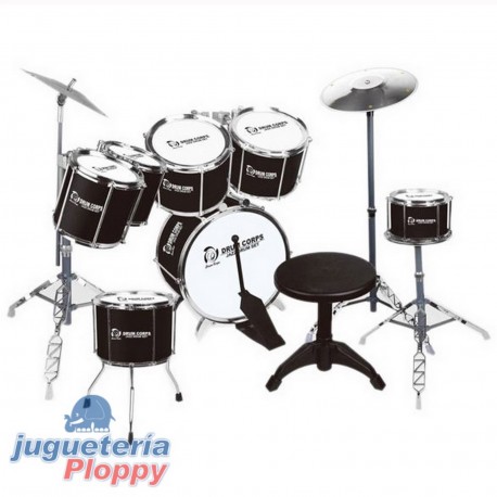 Batería de 5 tambores + Platillo + Taburete/Silla , Juguete para