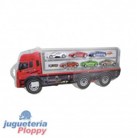 Auto Colección Metal X 6 En Presentacion Camion Tte 1599789