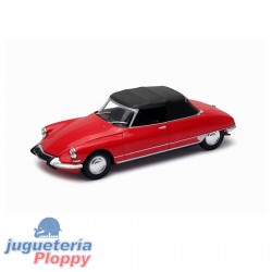 22506H 1/24 Citroen Ds 19 Cabriolet Convertible Welly
