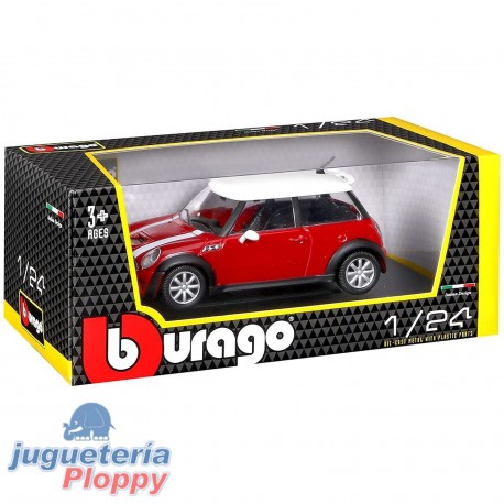 18-22124 1/24 Mini Cooper S Burago