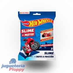 5989 Moto Hot Wheels + Slime - Nuevo