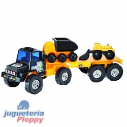 012408 Camion Mega Constructor Casco En Caja