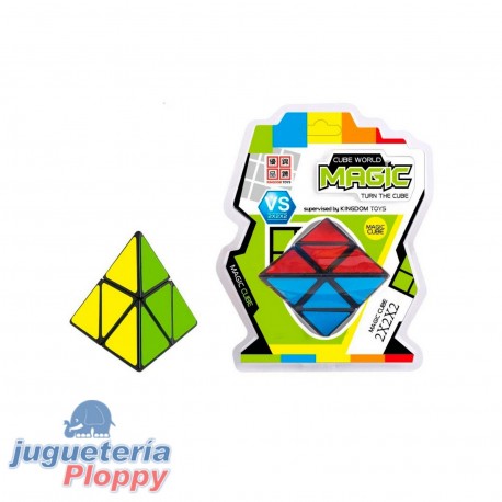 Jyjcbm007 Cubo Magico Piramide X4