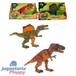 Ik0118 Dinomat Dinosaurio 34 Cm Con Luz Y Sonidos