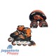 Ik0293 Roller Soft Ajustables Con Protecciones Naranja