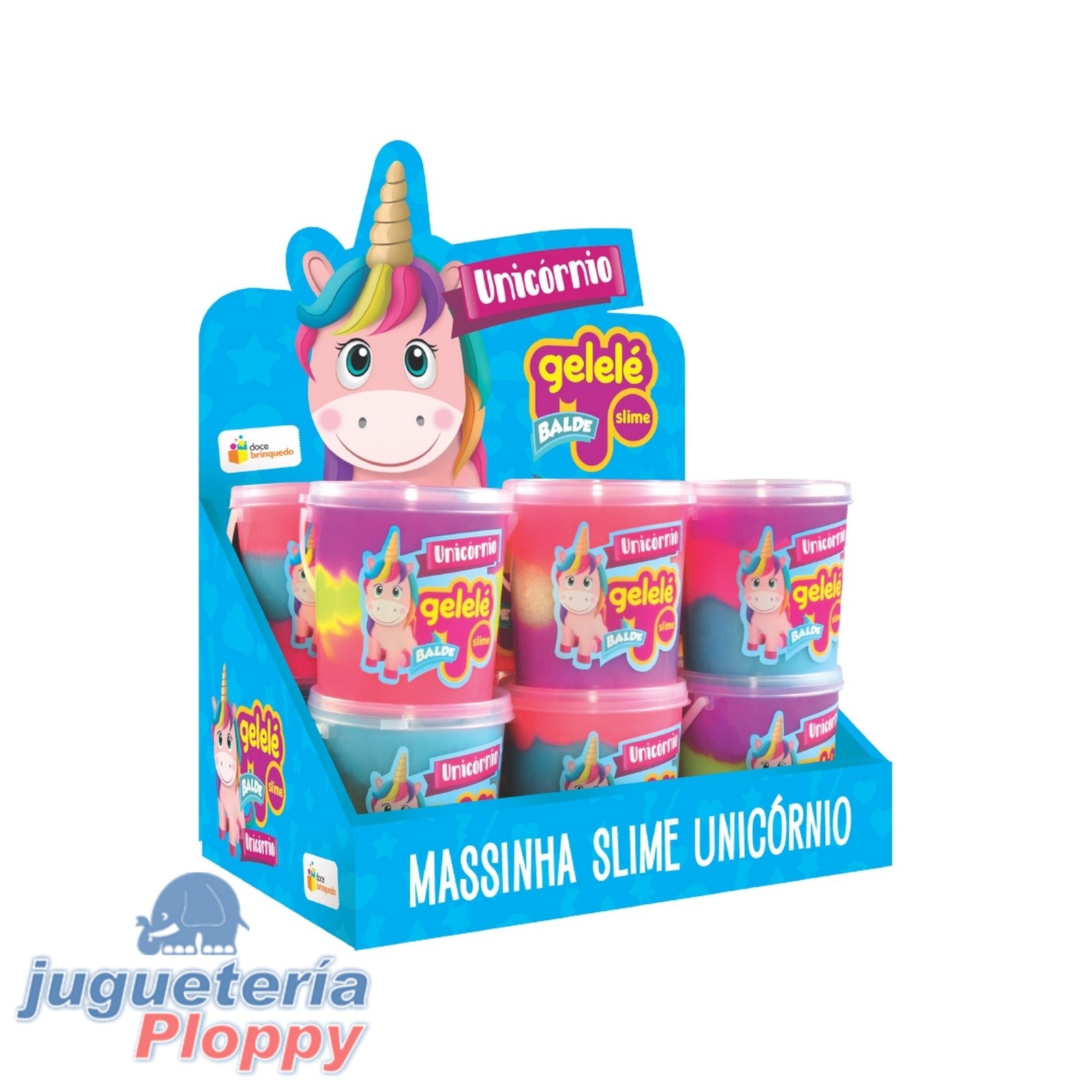 Slime XXL con squishy y pelotitas - unico&novedoso