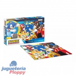 Snc01212 Puzzle 240 Piezas 48X33 Cm Sonic
