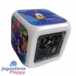 Snc01217 Reloj Despertador Sonic