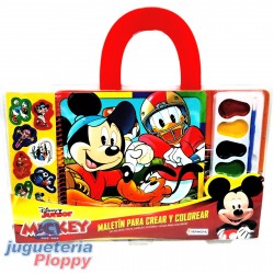 Dch07693 Maletin Para Crear Y Colorear Mickey