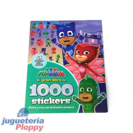 502 Libro Con Stickers - Pj Mask