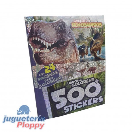500 Stickers - Dinosaurios