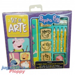 Set De Arte Caja De Sellos - Peppa Pig