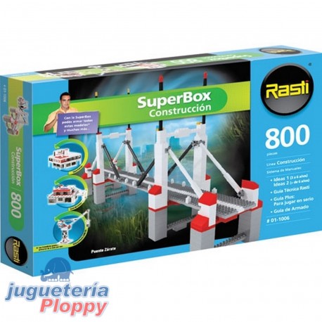 01-1006 Rasti Construccion Superbox 800 Piezas