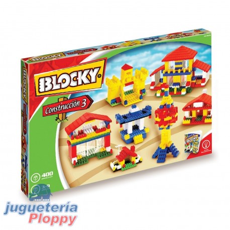 01-0606 Blocky Construccion 3 400 Piezas