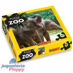 38 Puzzle Elefantes En Caja