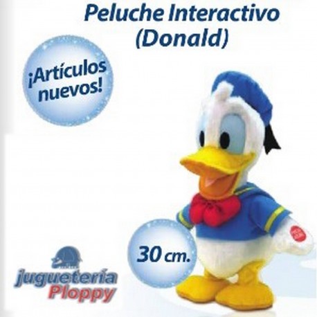 Dipe1 Peluche Interactio Pato Donald