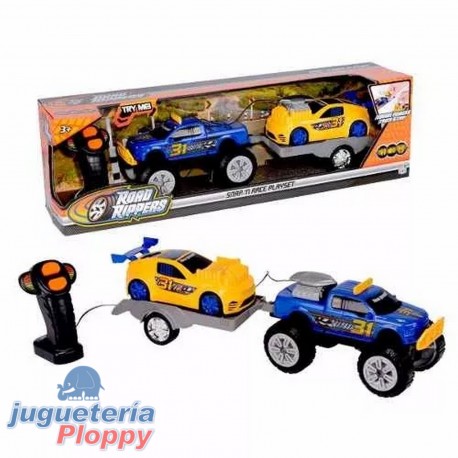 42110 Road Rippers Vehiculo Con Trailer Radio