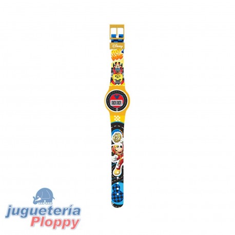Rrrj6 Reloj Digital Mickey Roadster Race