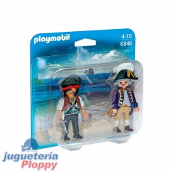 6846 Duo Pack Pirata Y Soldado