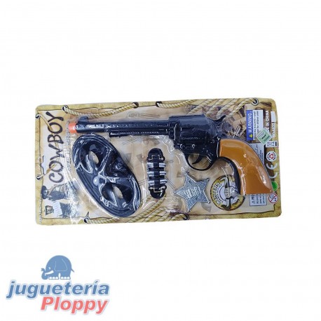 Ba-10992 Set Pistola Y Antifaz 18.5X28.5X4 Cm