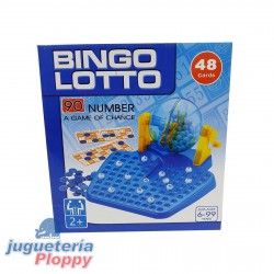 Ba-18728 Bingo Lotto Bolillero 25X23X10.5 Cm
