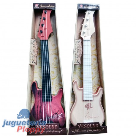 Ba-10995 Guitarra Rock Simil Madera 20X5X63 Cm