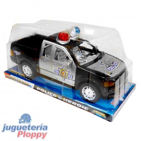 Camioneta Policia Friccion Hwa423169 Burbuja 678 - 27 22 Cm
