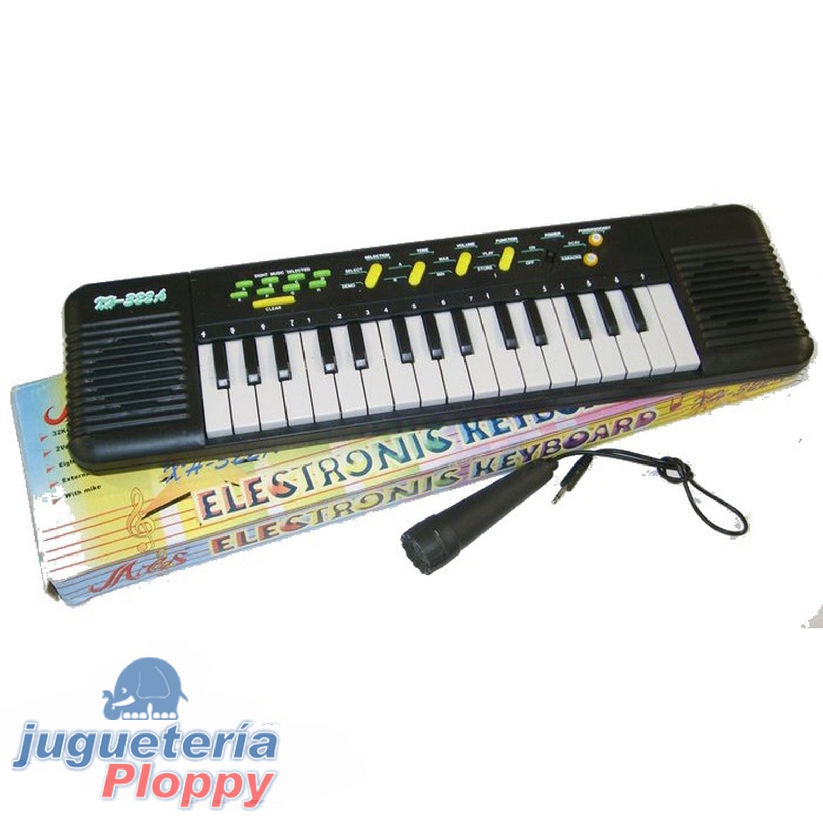 Piano Infantil Organo Electronico Teclado Musica + Microfono – Rubik Cube  Star