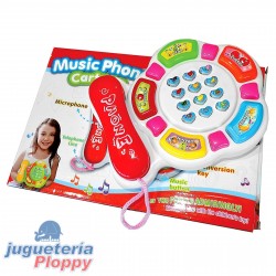 Telefono Musical Infantil Didactico Con Sonido Y Luz En Caja Hwa810295