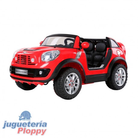 Jj298 Mini Cooper 2 Asientos - Rojo